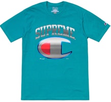 Supreme x Champion Chrome S/S Top Dark Teal Supreme x Champion Chrome S/S Top Dark Teal