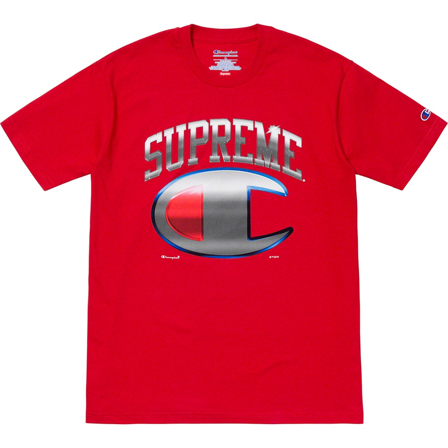 Buy Supreme x Champion クローム半袖T 赤
