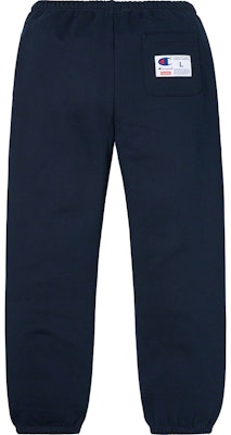 슈프림 x 챔피언 크롬 스웻팬츠 네이비 Order 슈프림 x 챔피언 크롬 스웻팬츠 네이비