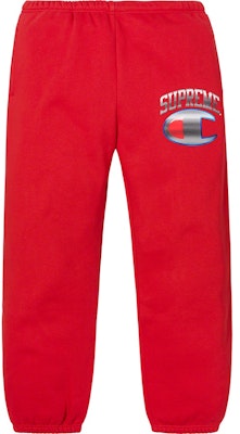 Supreme x Champion Chrome Seluar Peluh Merah. Buy Supreme x Champion Chrome Seluar Peluh Merah.