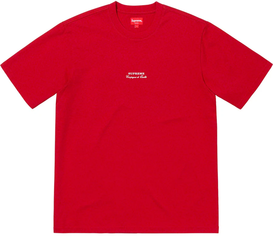 supreme-qualite-tee-red