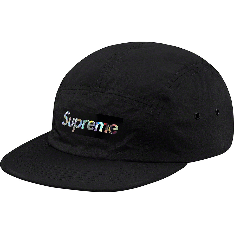 Supreme Holographic Logo Camp Cap Black - Novelship