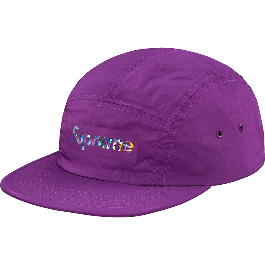 Supreme Holographic Logo Camp Cap Purple - Novelship