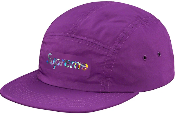 Supreme Gorra Camp Logo Holográfico Púrpura Buy Supreme Gorra Camp Logo Holográfico Púrpura