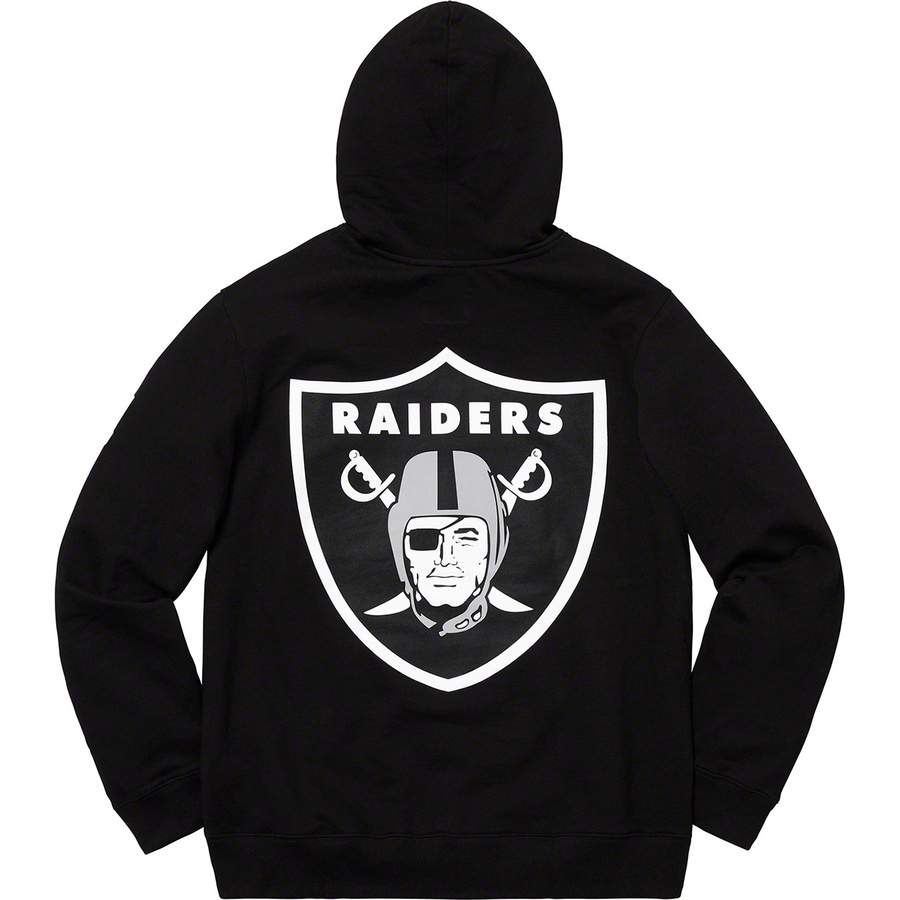 Supreme NFL Raiders 47 Hooded Sweatshirt Black - Novelship