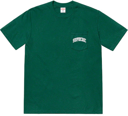 Supreme NFL Raiders 47 Pocket Tee Dark Green Buy Supreme NFL Raiders 47 Pocket Tee Dark Green
