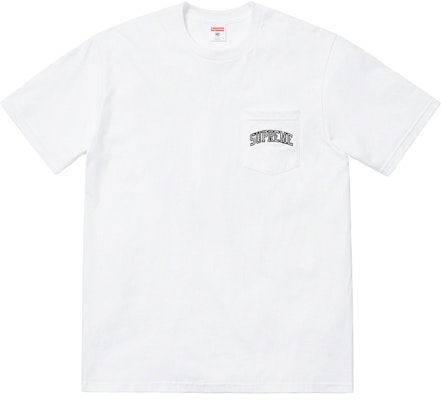 Supreme NFL Raiders 47 Pocket Tee Putih Buy Supreme NFL Raiders 47 Pocket Tee Putih