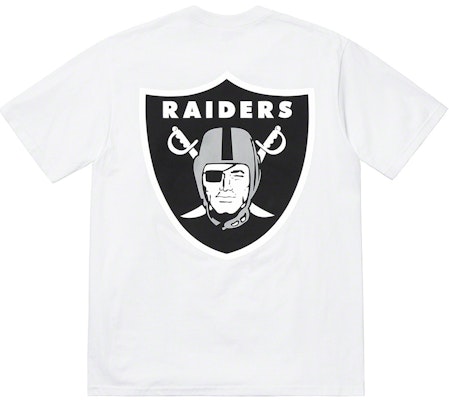 Supreme NFL Raiders 47 Pocket Tee Putih Order Supreme NFL Raiders 47 Pocket Tee Putih