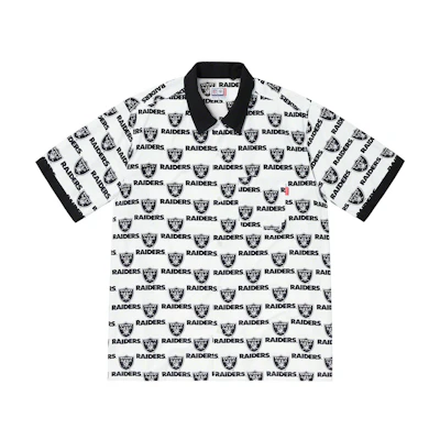 Supreme NFL Raiders 47 S/S Shirt White