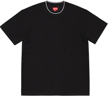 至尊條紋羅紋鬆餅紋上衣 黑色 Buy 至尊條紋羅紋鬆餅紋上衣 黑色