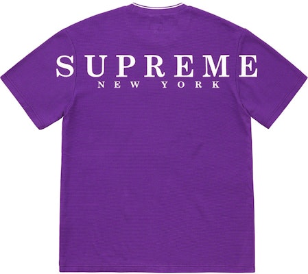Supreme 條紋羅紋格紋上衣 紫色 Order Supreme 條紋羅紋格紋上衣 紫色