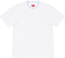 Supreme Stripe Rib Waffle Top White