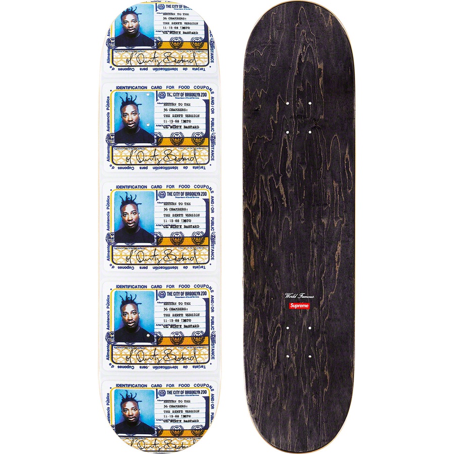 Supreme Ol' Dirty Bastard Skateboard Deck - Novelship