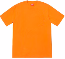 Supreme S/S Pocket Tee Orange Supreme S/S Pocket Tee Orange