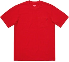 Supreme S/S Pocket Tee Red (SS19) Supreme S/S Pocket Tee Red (SS19)
