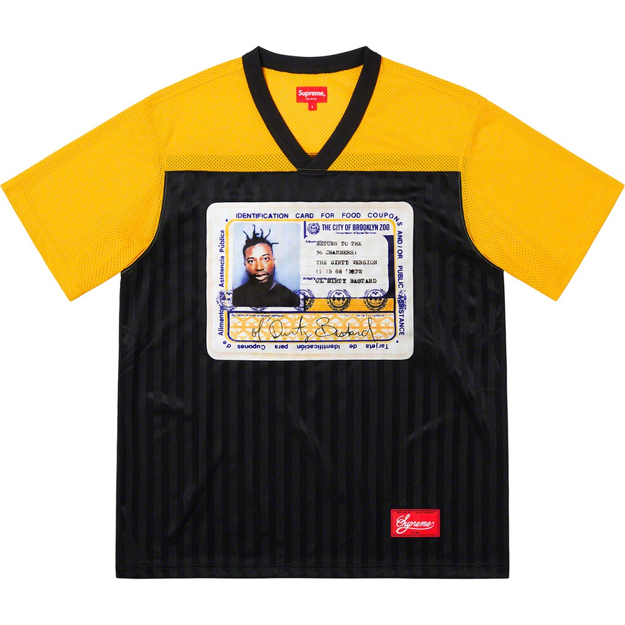 Supreme Ol' Dirty Bastard Football Top Gold