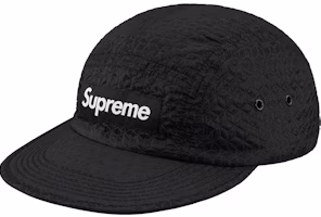 Supreme Geometric Ripstop Camp Cap Black Supreme Geometric Ripstop Camp Cap Black