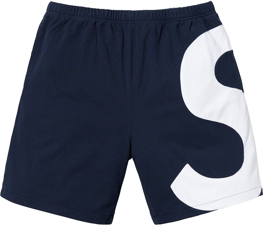 supreme-s-logo-shorts-navy