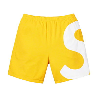 Supreme S Logo Short Yellow