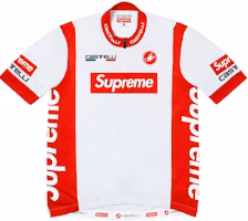 Supreme Castelli Cycling Jersey White Supreme Castelli Cycling Jersey White
