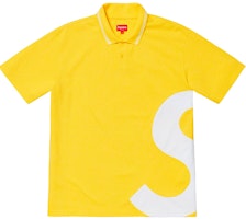 Supreme S Logo Polo Yellow Supreme S Logo Polo Yellow