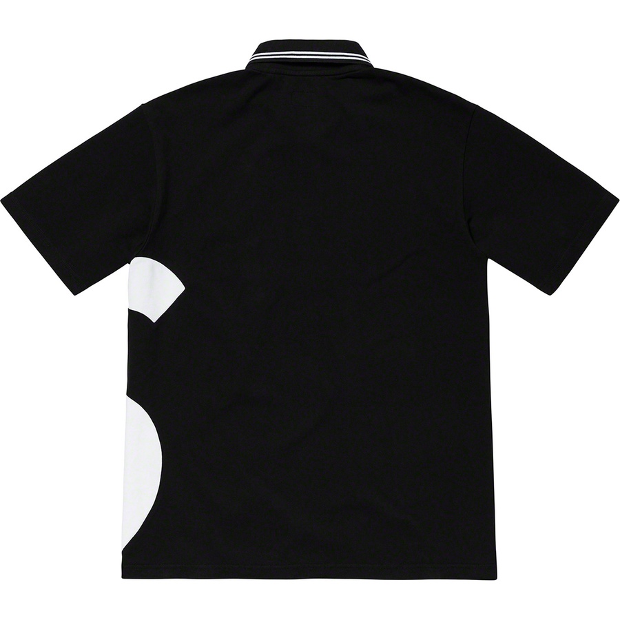 Supreme S Logo Polo Black - Novelship