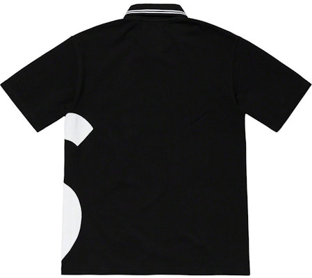 Supreme S Logo Polo Black Order Supreme S Logo Polo Black