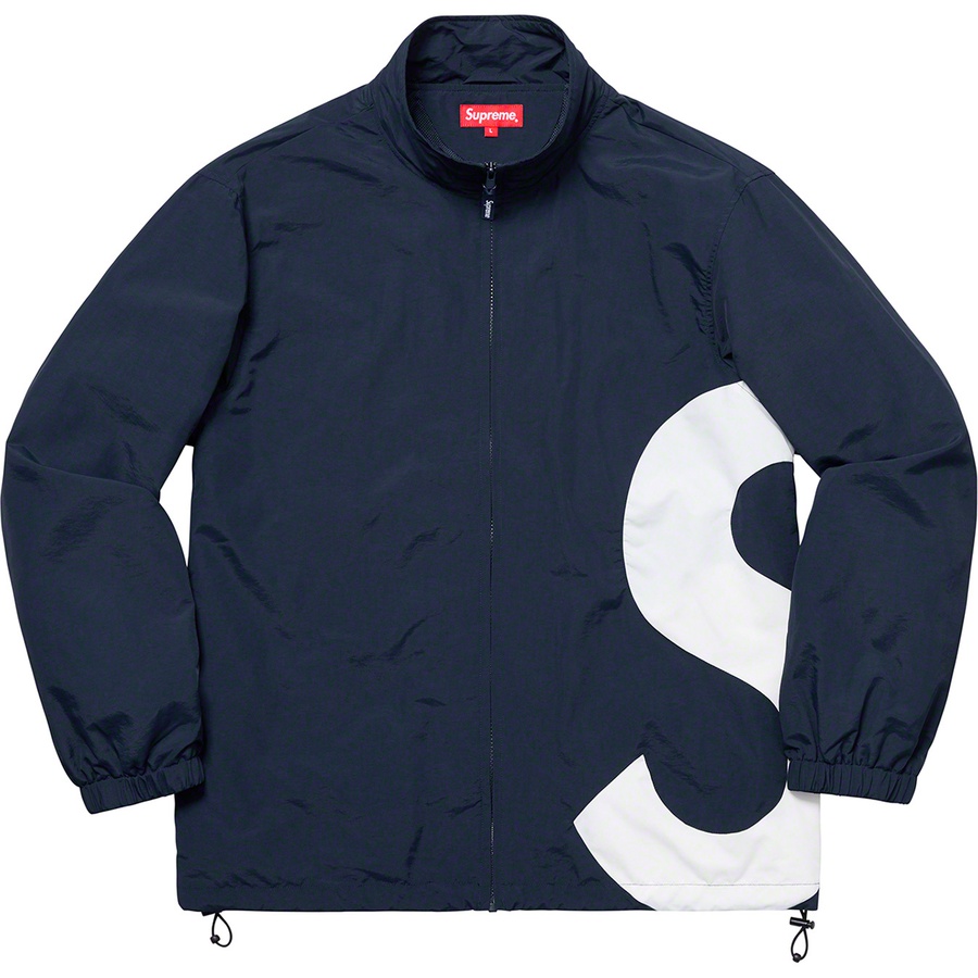 M込みSupreme S Logo Track Jacket Navyメンズ - ナイロンジャケット