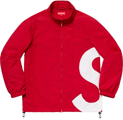 Supreme S Logo Track Jacket Red Buy Supreme S Logo Track Jacket Red