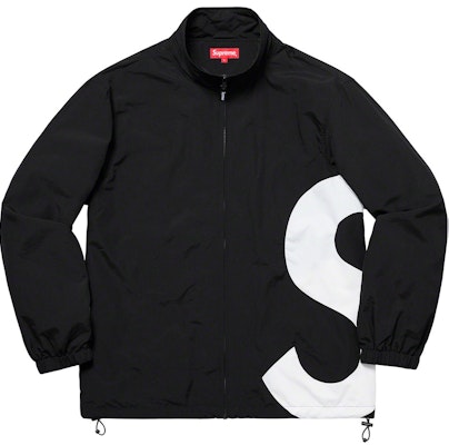 Supreme S Logo Track Jacket Black Buy Supreme S Logo Track Jacket Black