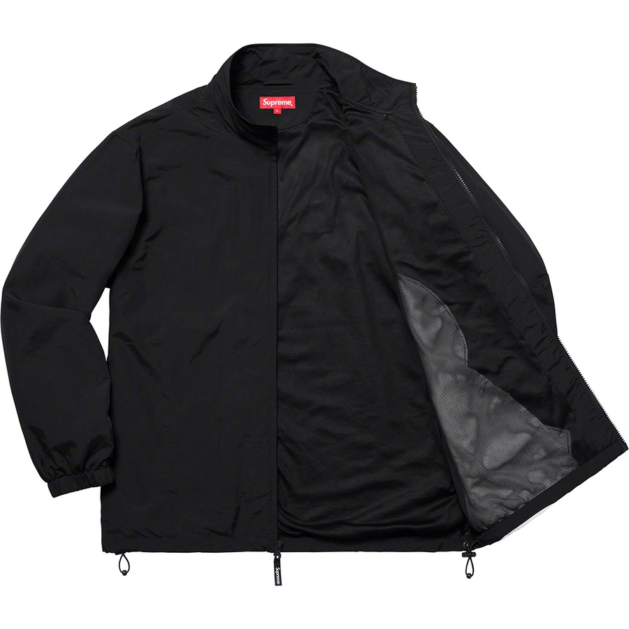Supreme S Logo Track Jacket Black - Novelship