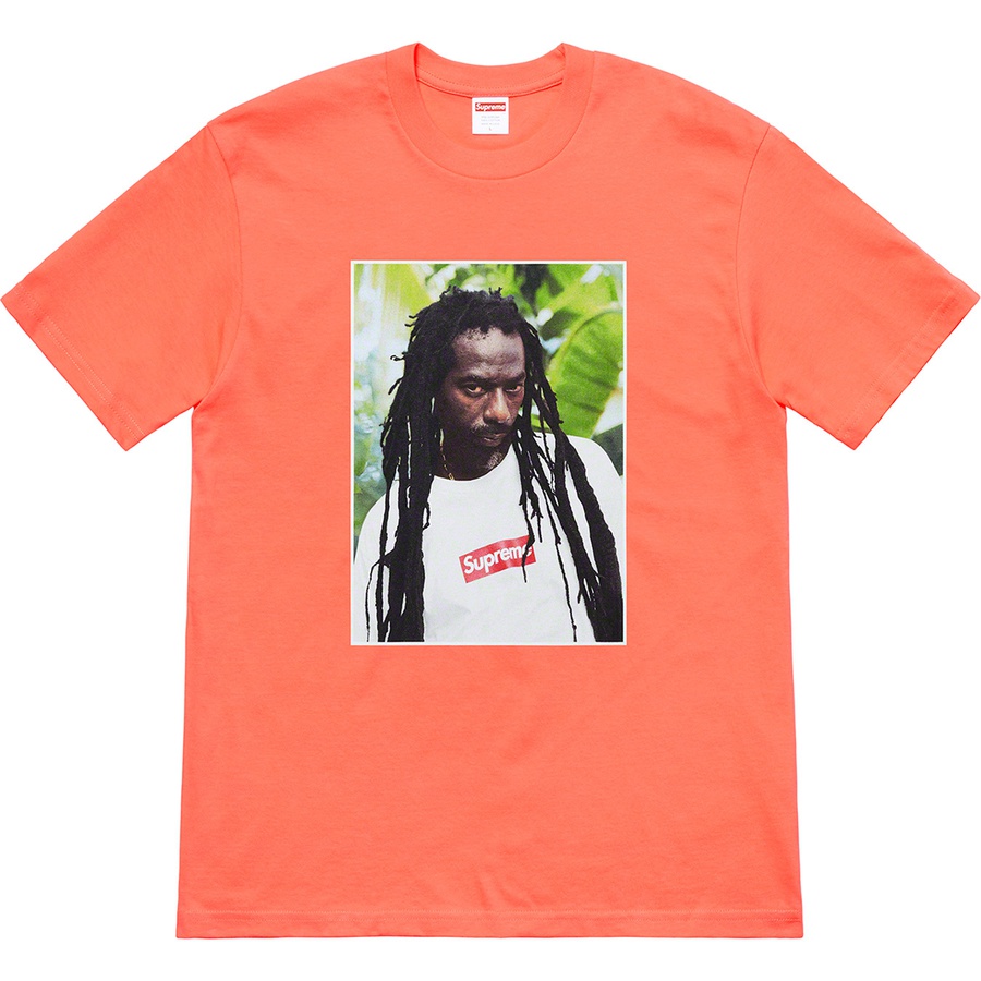 Supreme Buju Banton Tee Neon Orange - Novelship