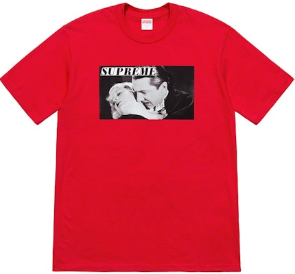 Supreme Bela Lugosi Tee Red Buy Supreme Bela Lugosi Tee Red