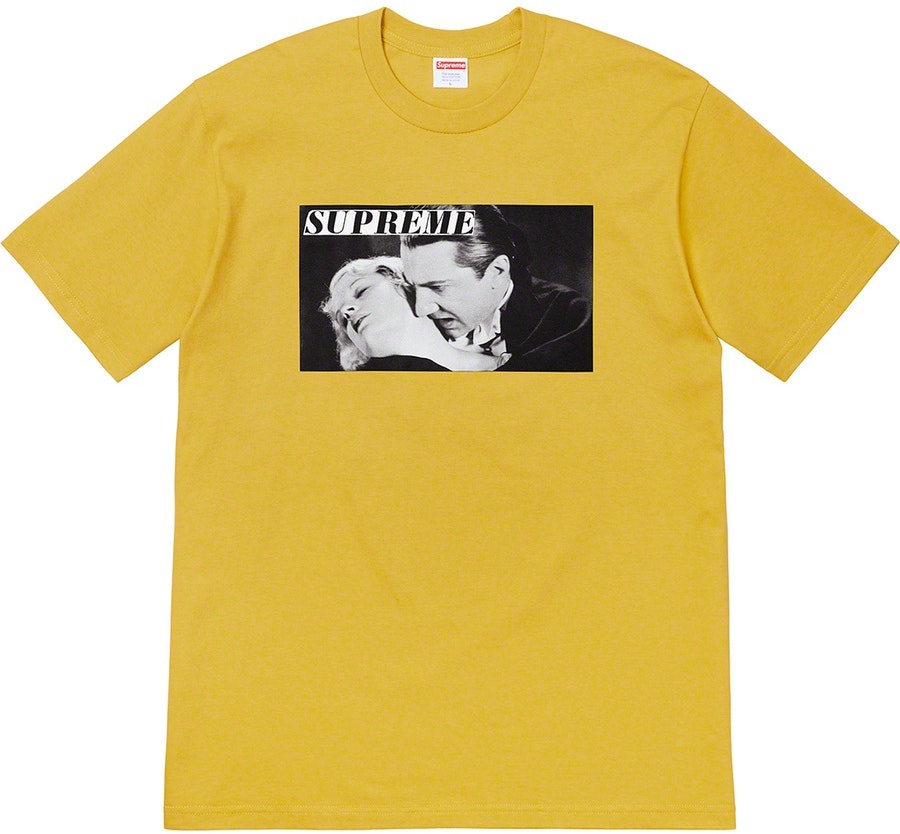 supreme-bela-lugosi-tee-acid-yellow