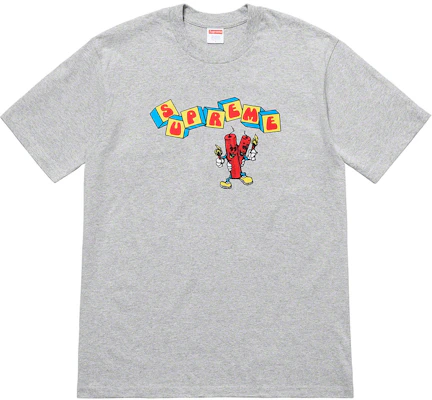 至尊炸彈灰色混紡T恤 Buy 至尊炸彈灰色混紡T恤