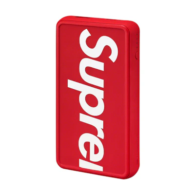 Supreme mophie powerstation wireless XL Red