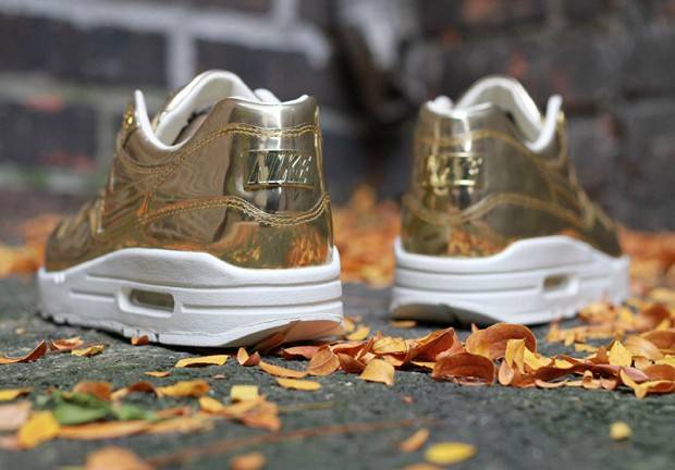 Women Nike Air Max 1 Liquid Gold 616170 700 616170 700 Novelship