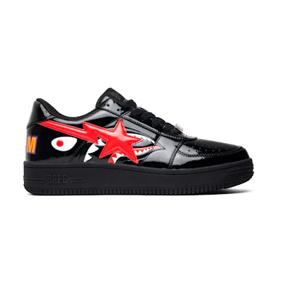 BAPE Shark Bape Sta Low Black