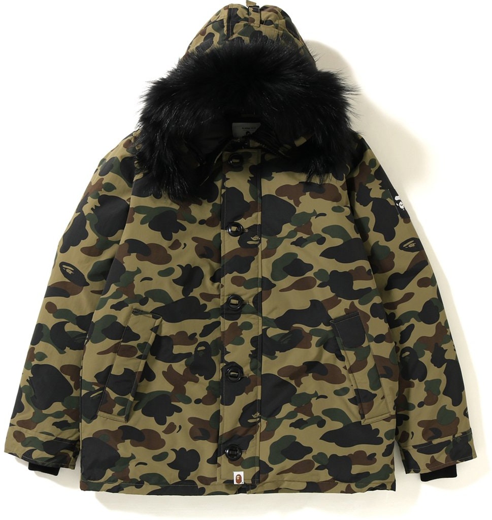 bape-1st-camo-fur-down-hoodie-jacket-f-w18-green