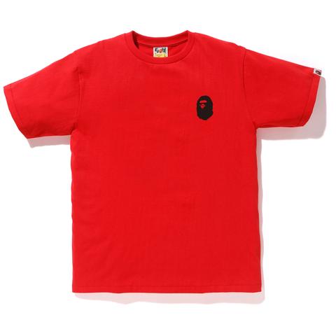 BAPE Bi ‘Color Multi Logo Tee Red Black 圖 2