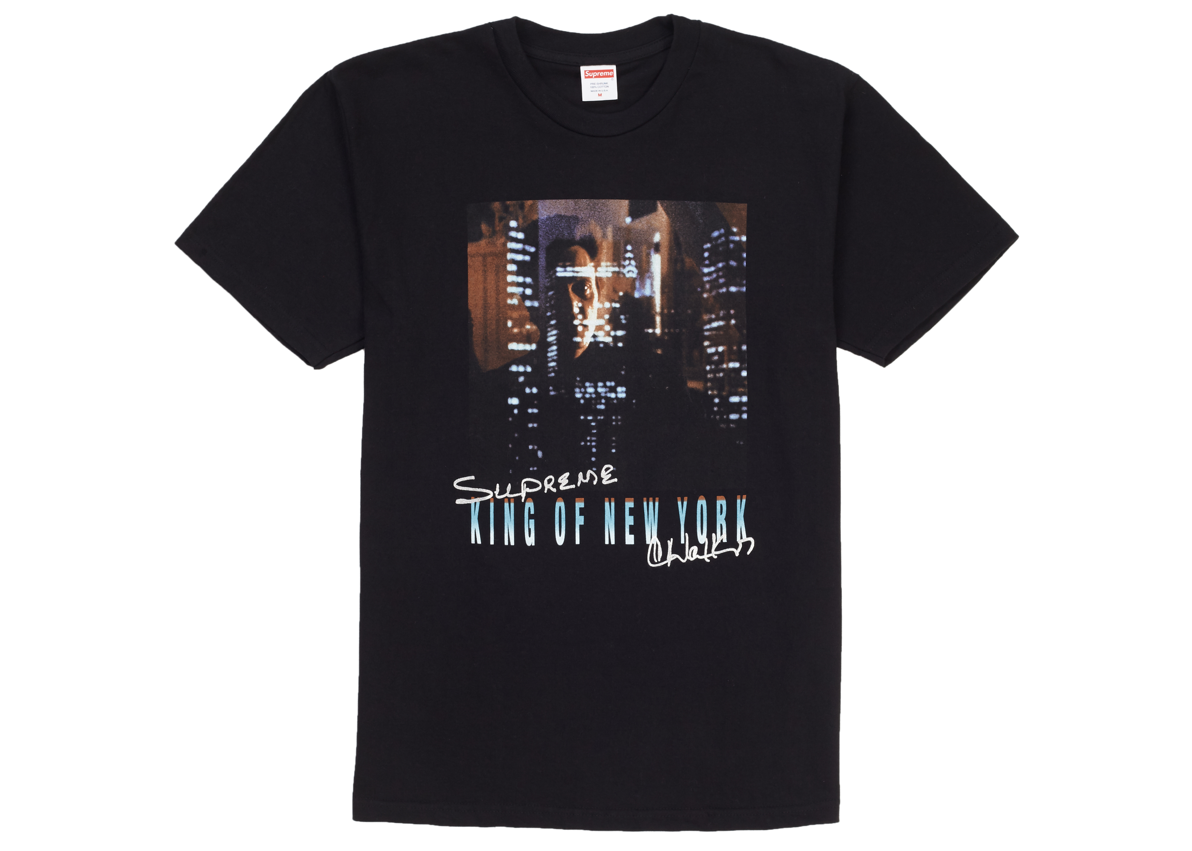 Buy シュプリーム ウォーケン キング・オブ・NY Tシャツ (黒)
