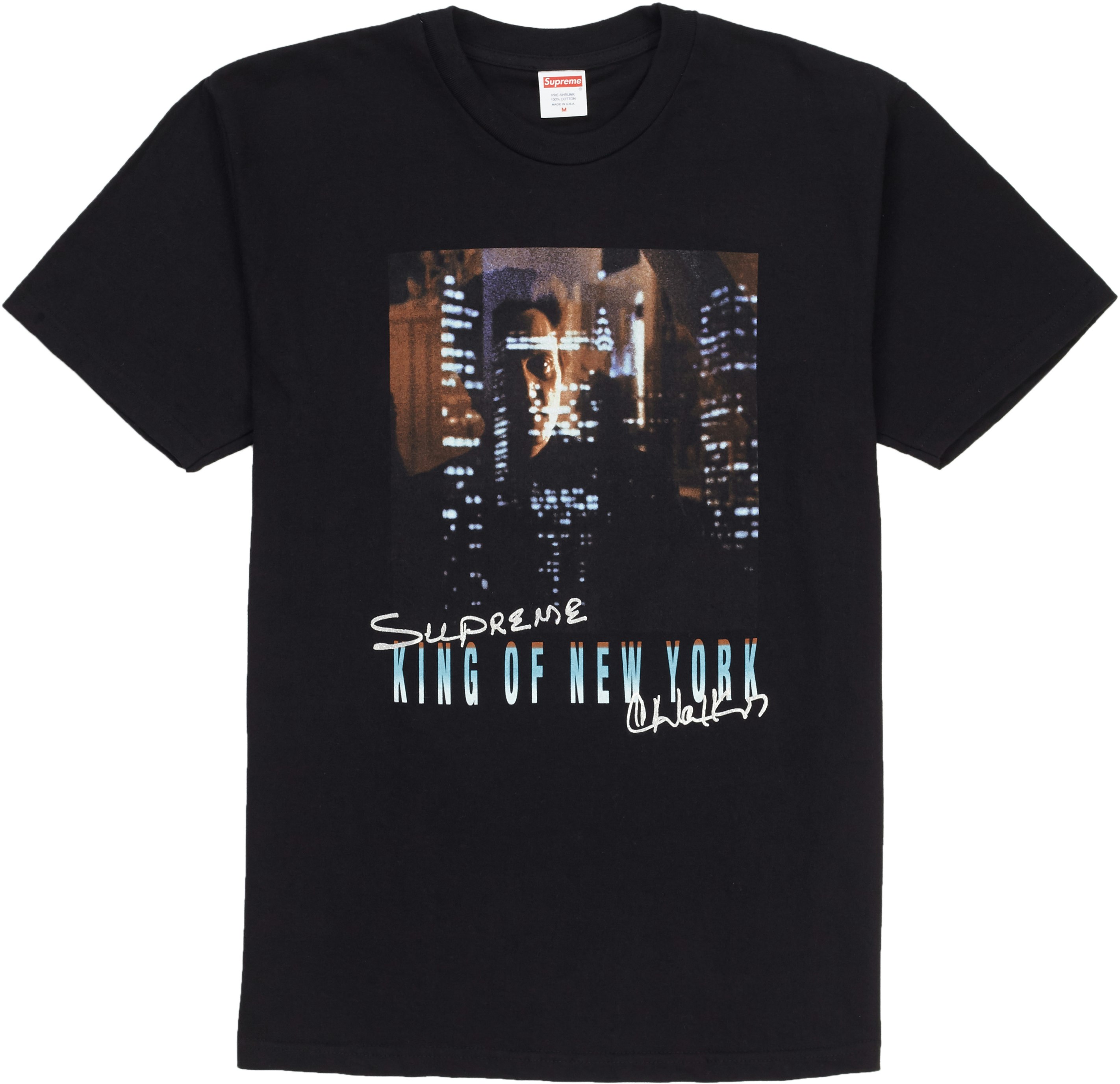 supreme-christopher-walken-king-of-new-york-tee-black