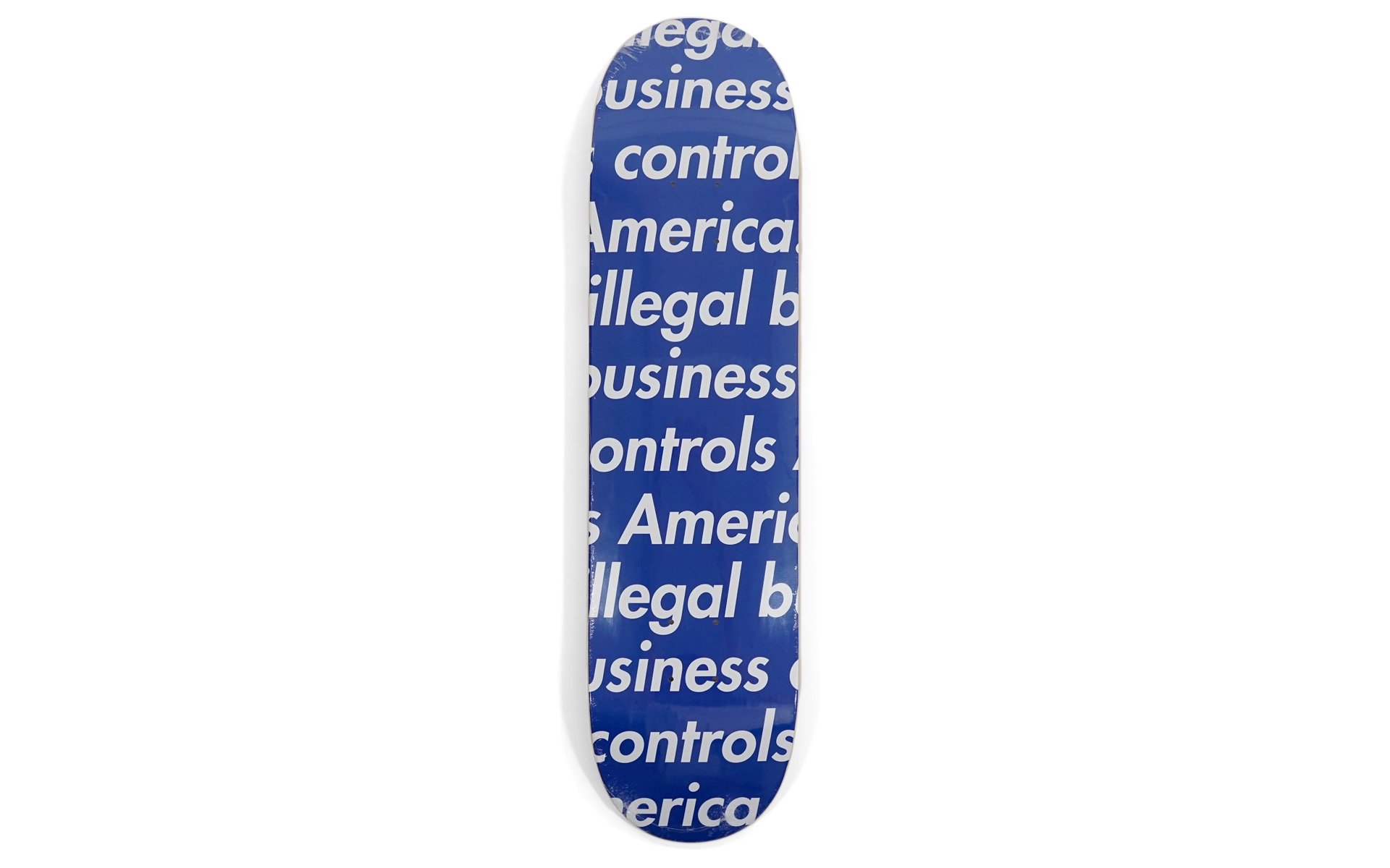 Supreme Illegal Business Skateboard Deck Blue - Novelship