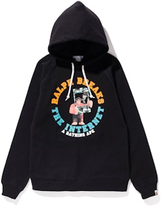 BAPE Sudadera Ralph Rompe Internet con Capucha Negra. Buy BAPE Sudadera Ralph Rompe Internet con Capucha Negra.