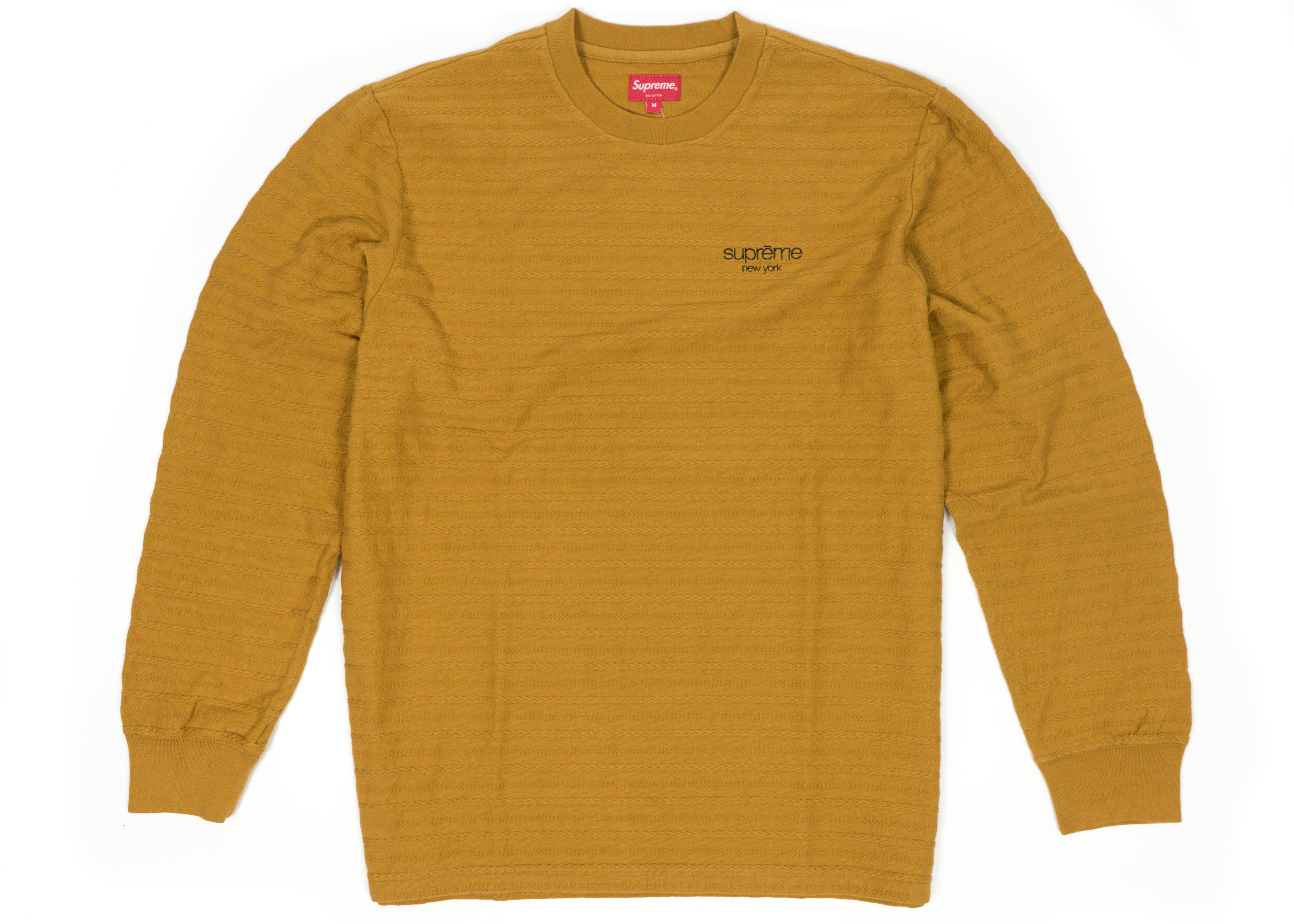 supreme-rope-stripe-ls-top-light-brown