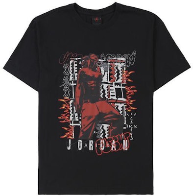 Travis Scott MJ 2 黑色T恤 Buy Travis Scott MJ 2 黑色T恤