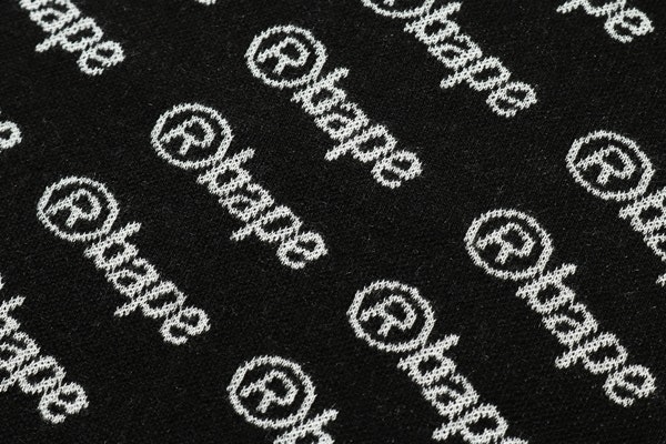 Suéter BAPE Logo Tejido Cuello Redondo Negro Order Suéter BAPE Logo Tejido Cuello Redondo Negro