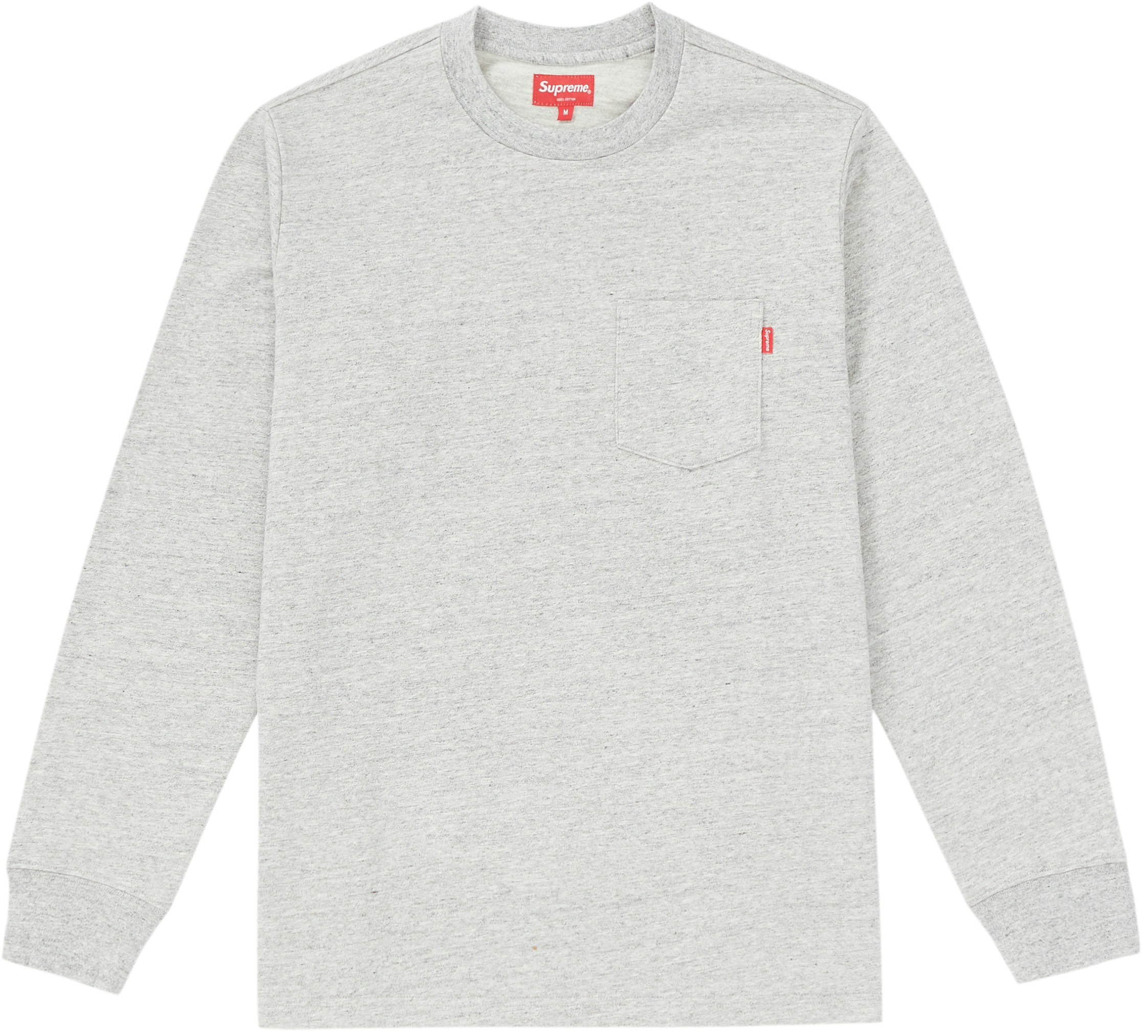 supreme-ls-pocket-tee-f-w18-heather-grey