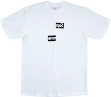 Supreme x Comme des Garçons Split Box Logo Tee White