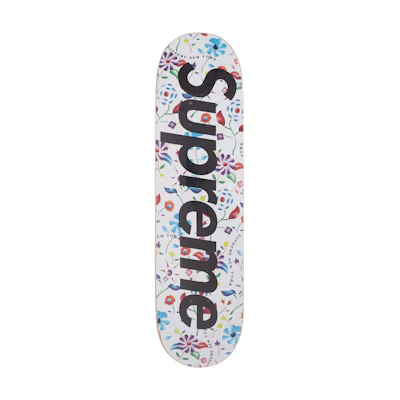 Supreme Airbrushed Floral Deck White